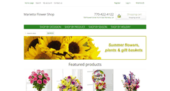 Desktop Screenshot of mariettaflowers.net